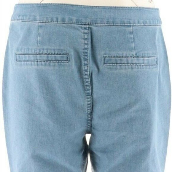 NWT C. WONDER DENIM BOOT CUT FLY FRONT JEANS 0 - Picture 6 of 11